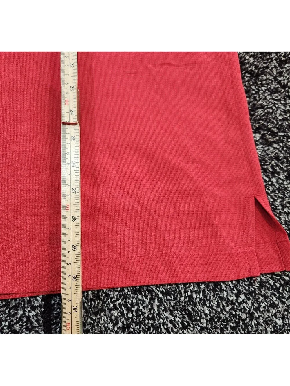 Tommy Bahama IslandZone Mens XL Red Silk Blend Textured Short Sleeve Camp Shirt